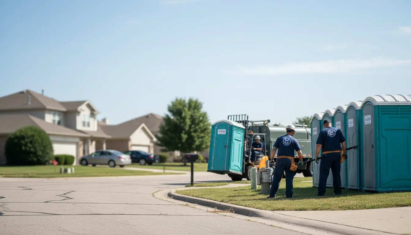 Porta Potty Rental in Osawatomie, KS near me